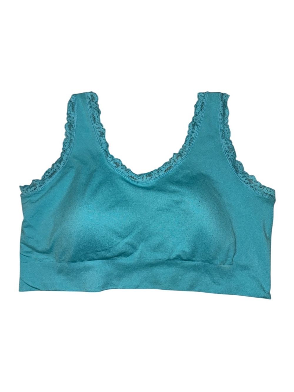 Torrid curve blue padded lace bralette women’s plus size 3